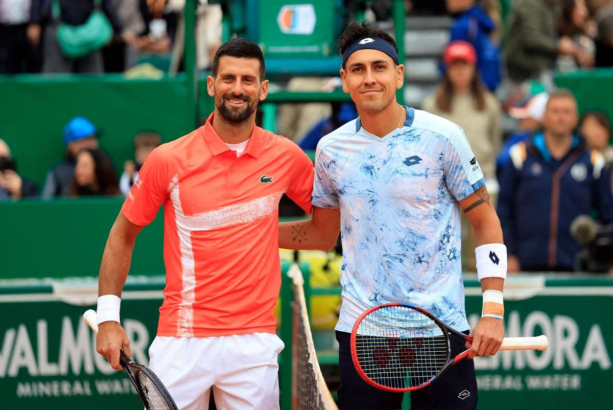 蒙特卡洛大师赛险胜联合杯，辛纳统治全场